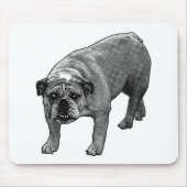 Tapis De Souris Points De Neige Du Bureau (Devant)