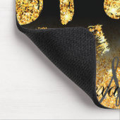 Tapis De Souris Points de pinceau d'or (Coin)