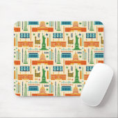 Tapis De Souris Points de repère des Etats-Unis d'Amérique (Avec souris)