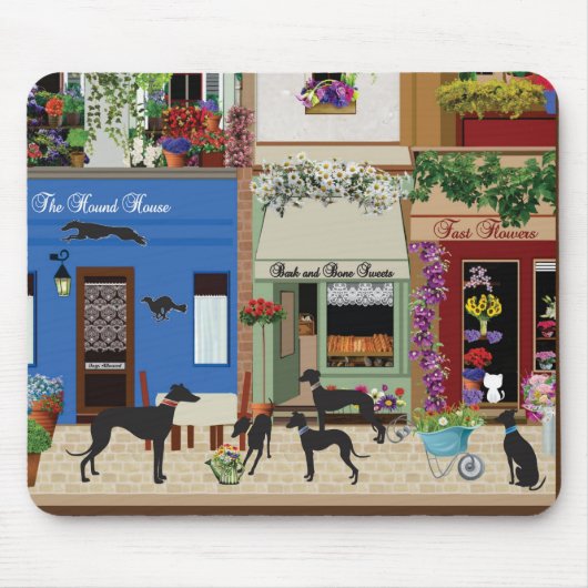 Tapis De Souris Points de vue - Hound Day Out (Devant)