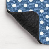 Tapis De Souris Points Denim (Coin)