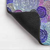 Tapis De Souris Points et cercles de Parties scintillant de luxe - (Coin)