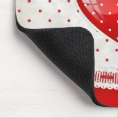 Tapis De Souris Points et coeurs (Coin)