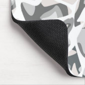 Tapis De Souris Points gris clair motif Abstrait tacheté (Coin)