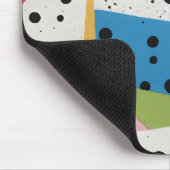 Tapis De Souris Points noirs en papier collage (Coin)