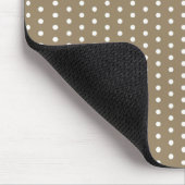 Tapis De Souris points noirs polka dots pointillés tup (Coin)