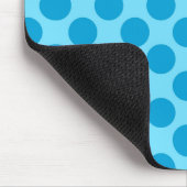 Tapis De Souris Points rétro - bleu océan (Coin)