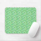 Tapis De Souris Points verts (Avec souris)