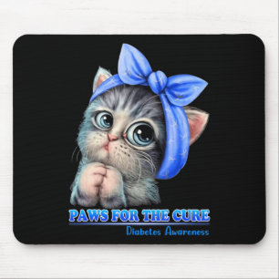 Tapis De Souris Poireaux Pour La Cure Diabète Sensibilisation Cute