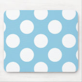Tapis De Souris Pois Bleus, Motif Pointe Polka, Points, Pointe (Devant)