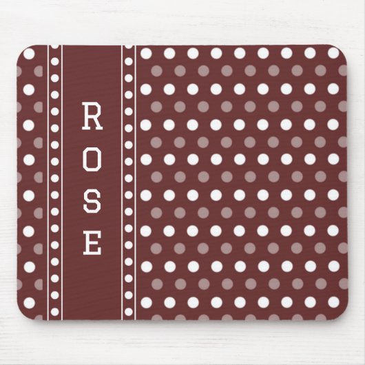 Tapis De Souris Pois Bourguignon (Devant)