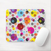 Tapis De Souris Pois coloré (Avec souris)