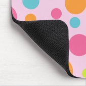 Tapis De Souris Pois coloré Mousepad (Coin)