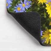 Tapis De Souris Pois de souris jaune et violet (Coin)