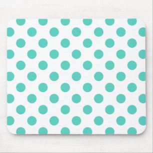 Tapis De Souris Pois de turquoise