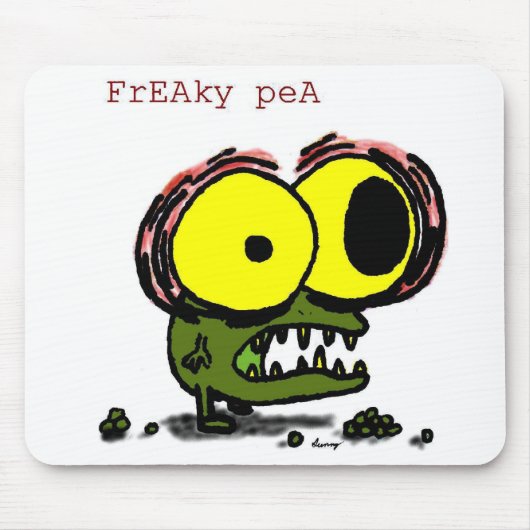 Tapis De Souris Pois Freaky Mousepad (Devant)