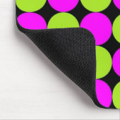 Tapis De Souris Pois Hot Pink & Lime (Coin)