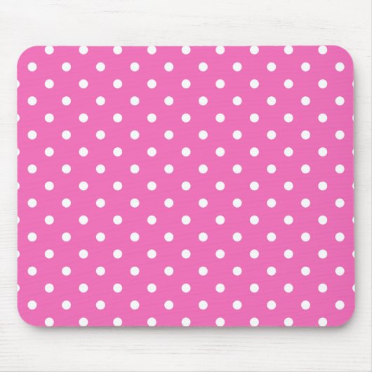 Tapis De Souris pois rose (Devant)