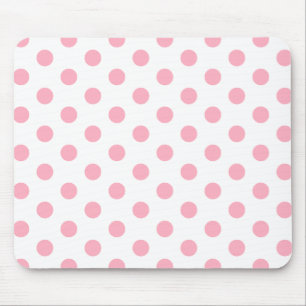Tapis De Souris Pois rose