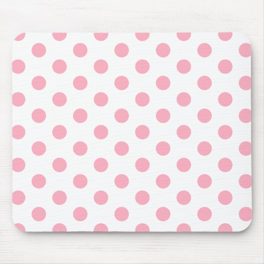 Tapis De Souris Pois rose (Devant)