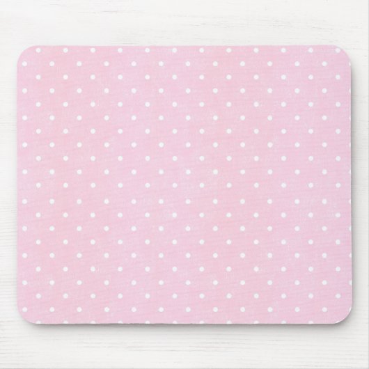 Tapis De Souris Pois rose (Devant)