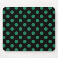 Pois vert et noir
