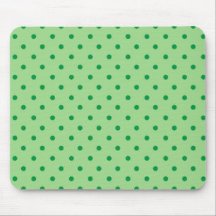 Tapis De Souris Pois verts