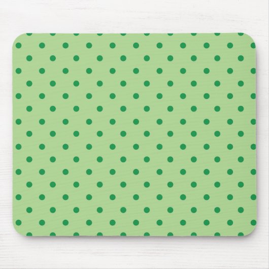 Tapis De Souris Pois verts (Devant)