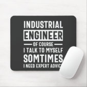 Tapis De Souris Poison de Funny Industrial Engineer (Avec souris)
