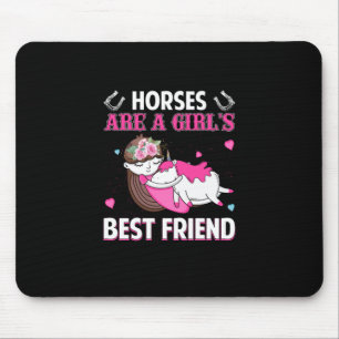 Tapis De Souris Poison d'Equestrian Horses Are A Girl Best Frien