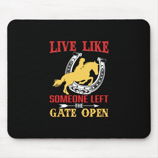 Tapis De Souris Poison d'Equestrian | Like Someone Left (Devant)