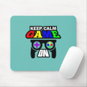 Tapis De Souris Poison Keep Calm Game (Avec souris)