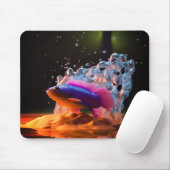 Tapis De Souris Poisson Artsy (Avec souris)