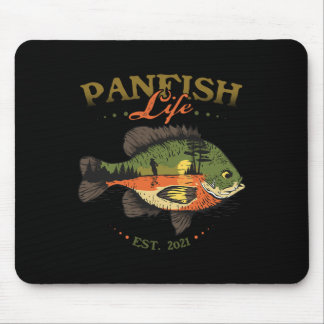 Tapis De Souris Poisson Bluegill Piscine Life Est 2021 Pêcheur Fis