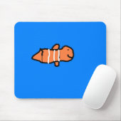 Tapis De Souris Poisson clown (Avec souris)