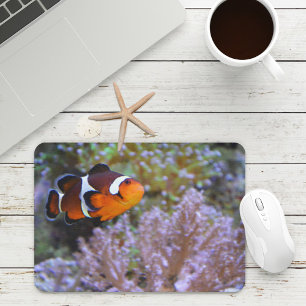 Tapis De Souris Poisson-clown Corail & Anémone de mer Photo sous-m