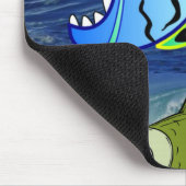 Tapis De Souris Poisson de Mousepad (Coin)