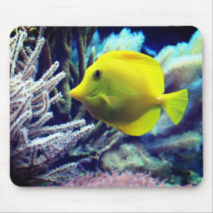 Tapis De Souris Poisson jaune