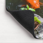Tapis De Souris Poisson Koi dans un étang (Coin)
