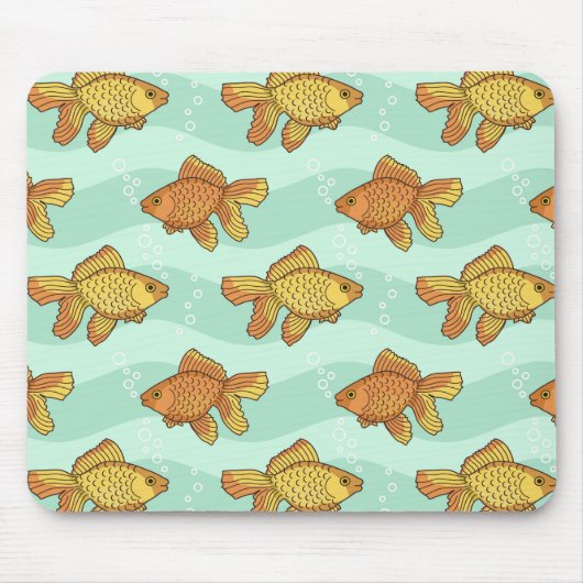 Tapis De Souris Poisson-motif (Devant)
