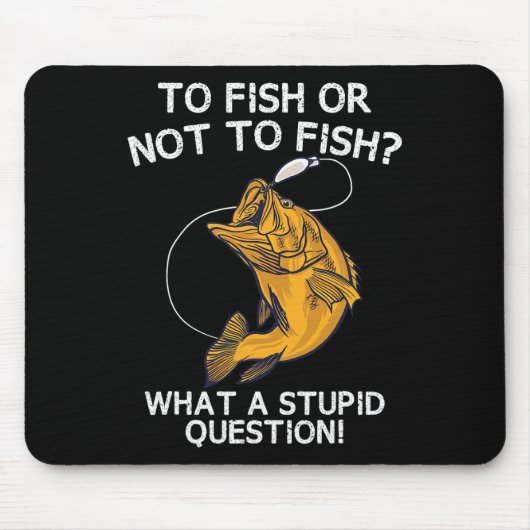 Tapis De Souris Poisson ou non (Devant)