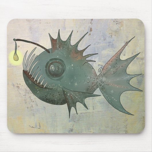 Tapis De Souris Poisson-pêcheur (Devant)