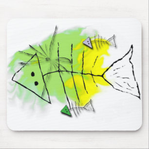 Tapis De Souris Poisson primitif Mousepad