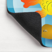 Tapis De Souris Poisson rouge (Coin)