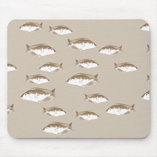 Tapis De Souris poisson sépia (Devant)