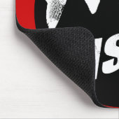 Tapis De Souris Poisson sur le doré jaune (Coin)