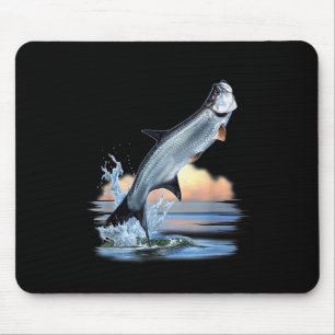 Tapis De Souris Poisson tarpon eau douce chasse pêche faune A