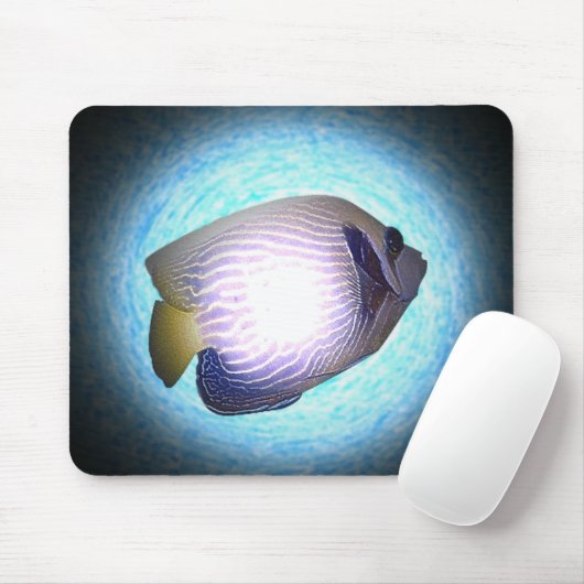 Tapis De Souris Poisson tropical (Avec souris)
