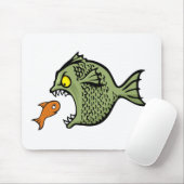 Tapis De Souris Poisson tyran (Avec souris)