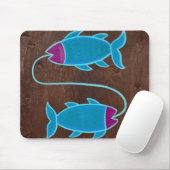 Tapis De Souris Poissons 2008 (Avec souris)